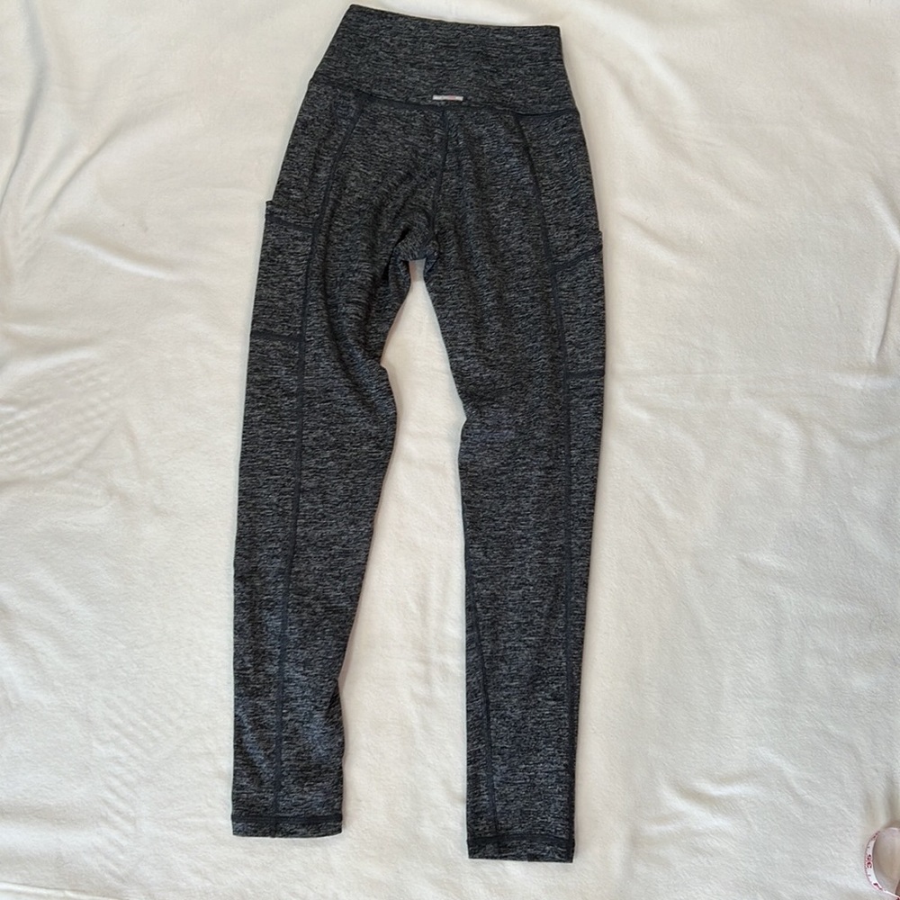 Aerie Chill Play Move Warm Leggings with Pockets - Heathered Gray Small